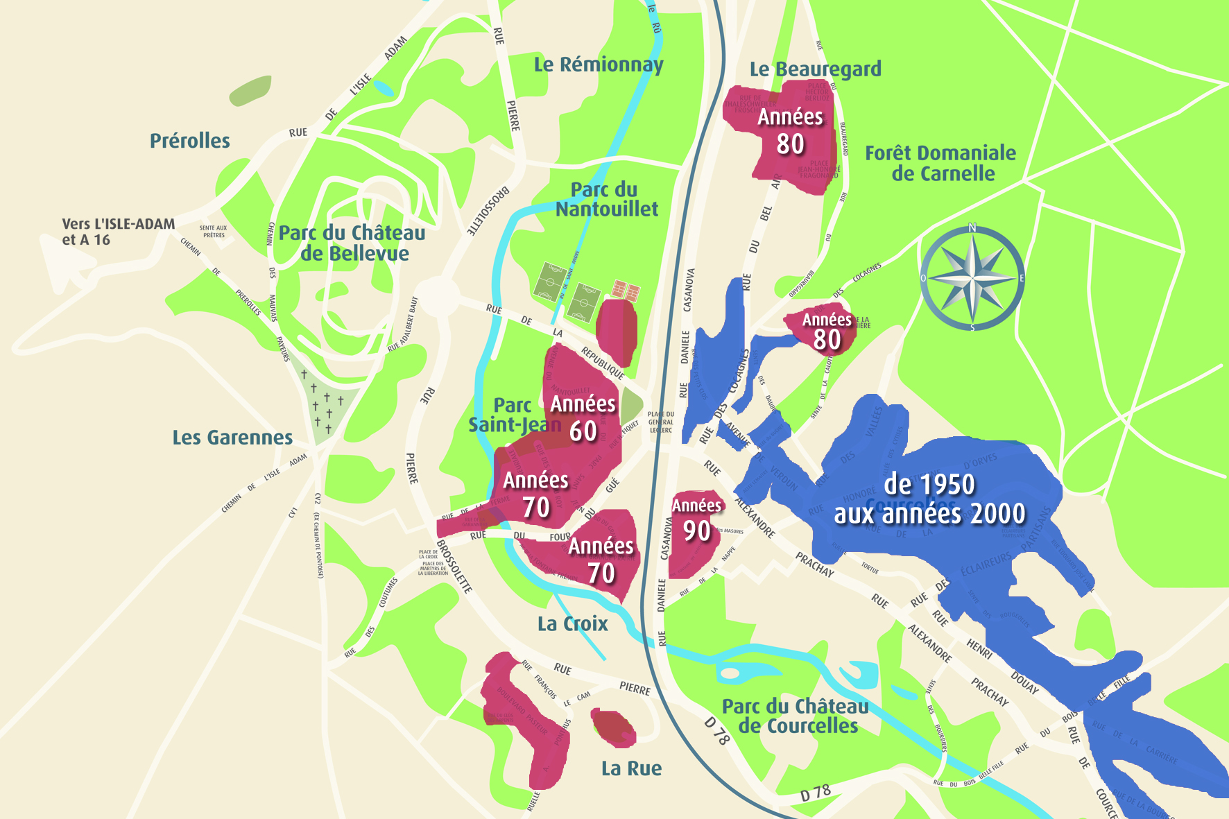 Plan Presles Constructions 1950 2000.jpg