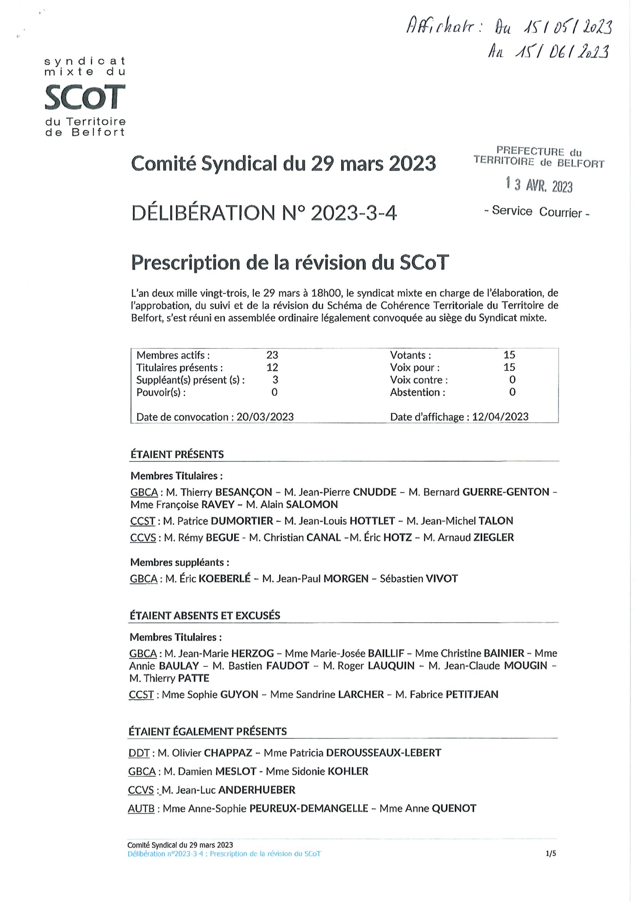 SYNDICAT MIXTE DU SCOT 90_délibération n°2023-3-4 portant révision du SCOT_001.jpg