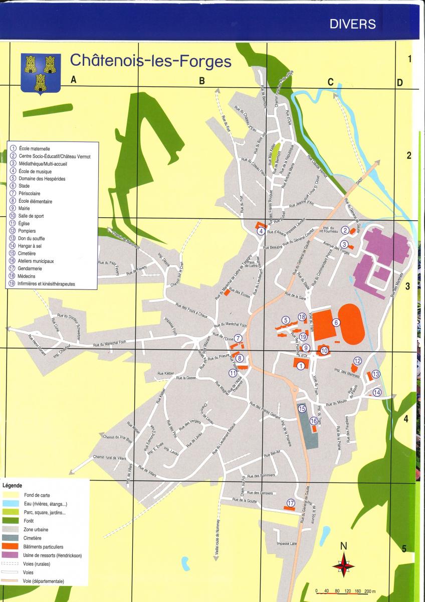 Plan des rues Site officiel de la commune Plan des rues Site officiel de la commune