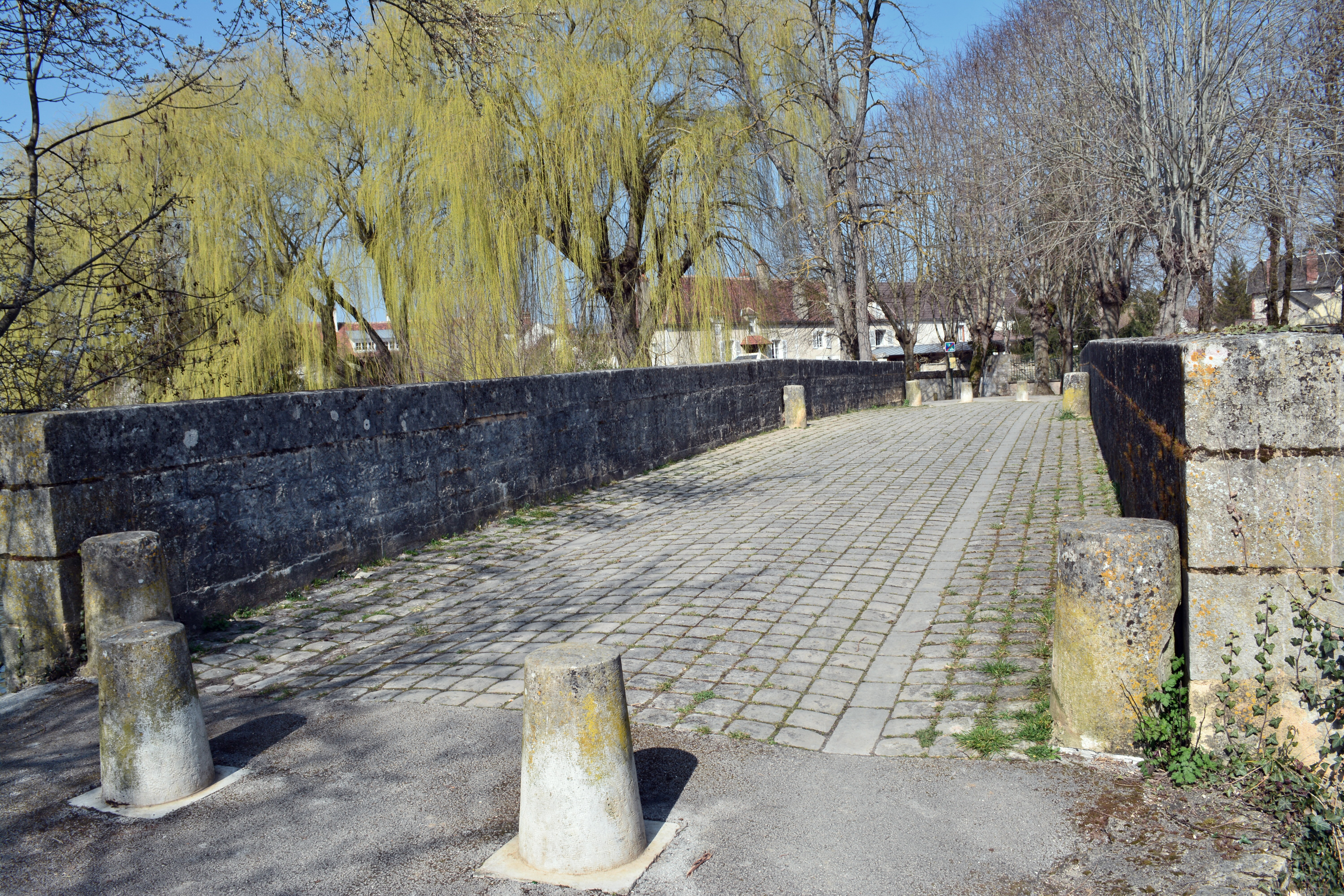 Petit pont au printemps 