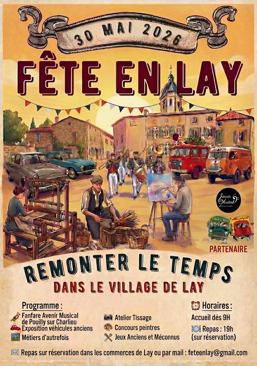 Préparation de la fête en LAY du 30 mai