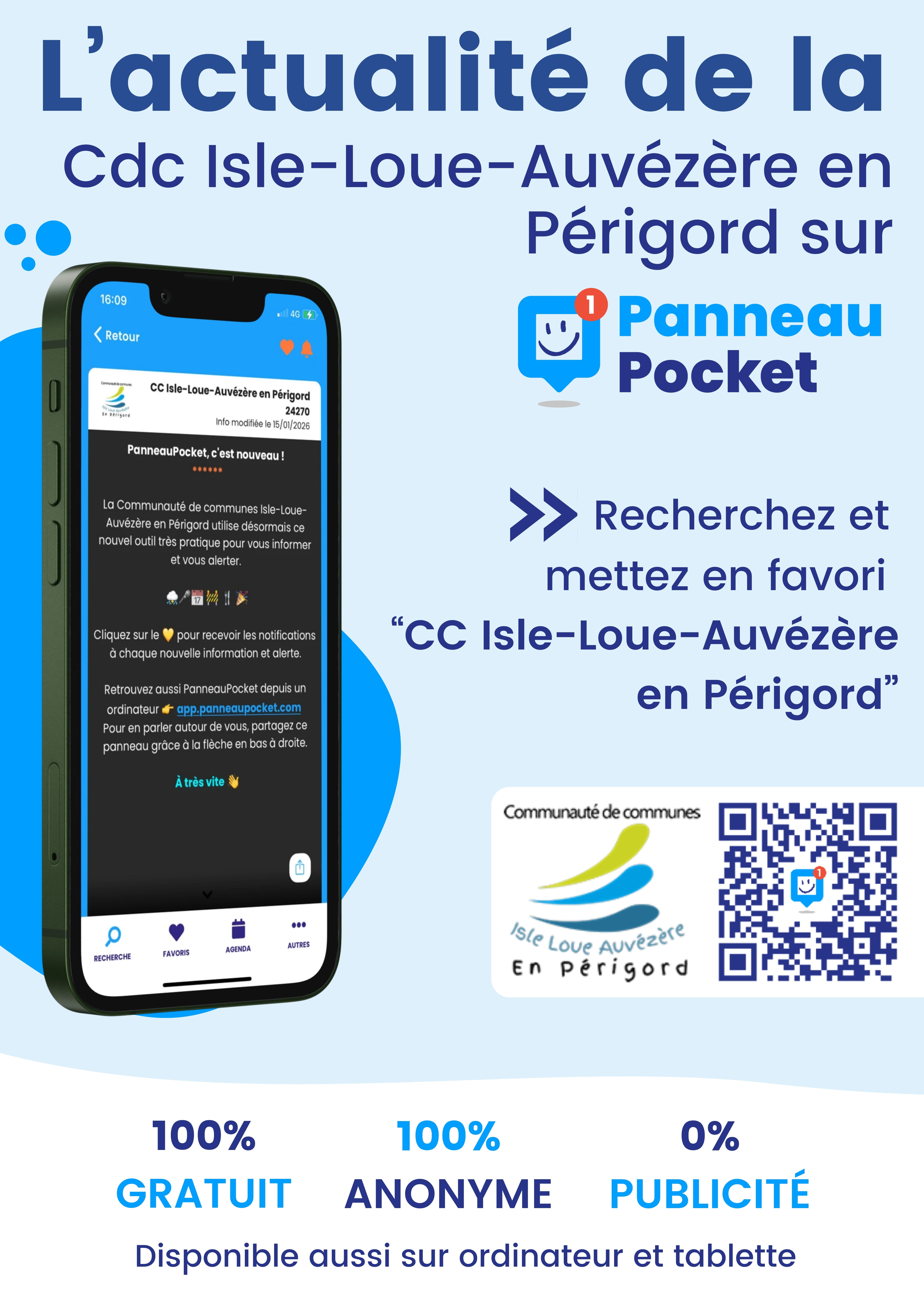 CCILAP Panneau Pocket