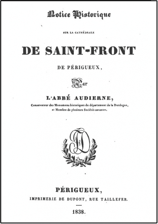 notice historique  cathédrale St Front 1838.jpg