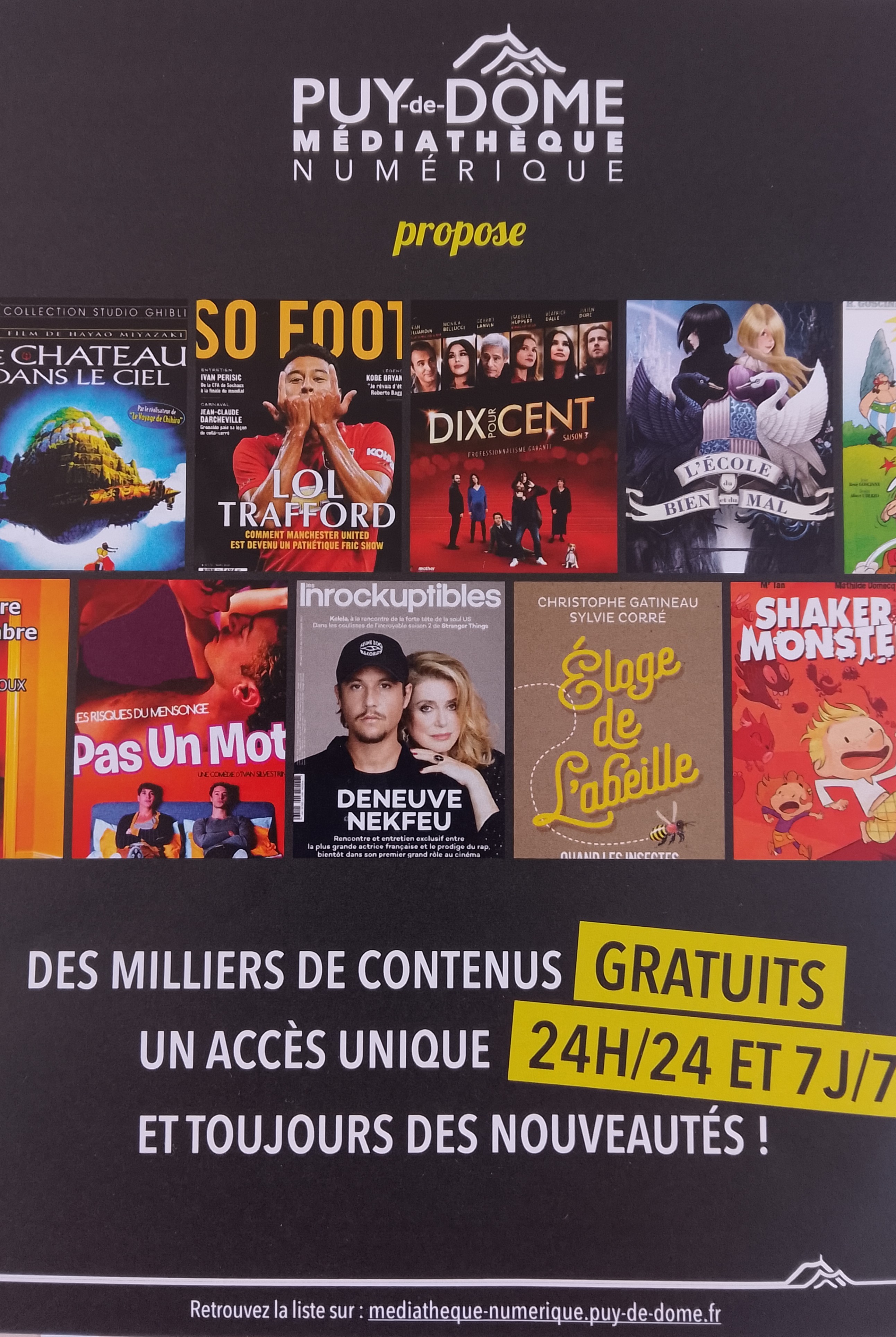 MEDIATHEQUE NUMERIQUE