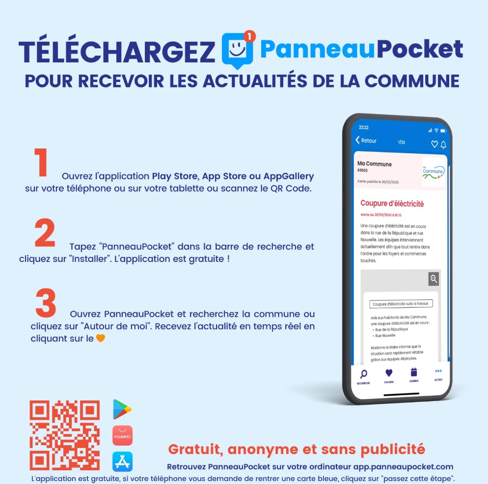 Téléchargez PanneauPocket