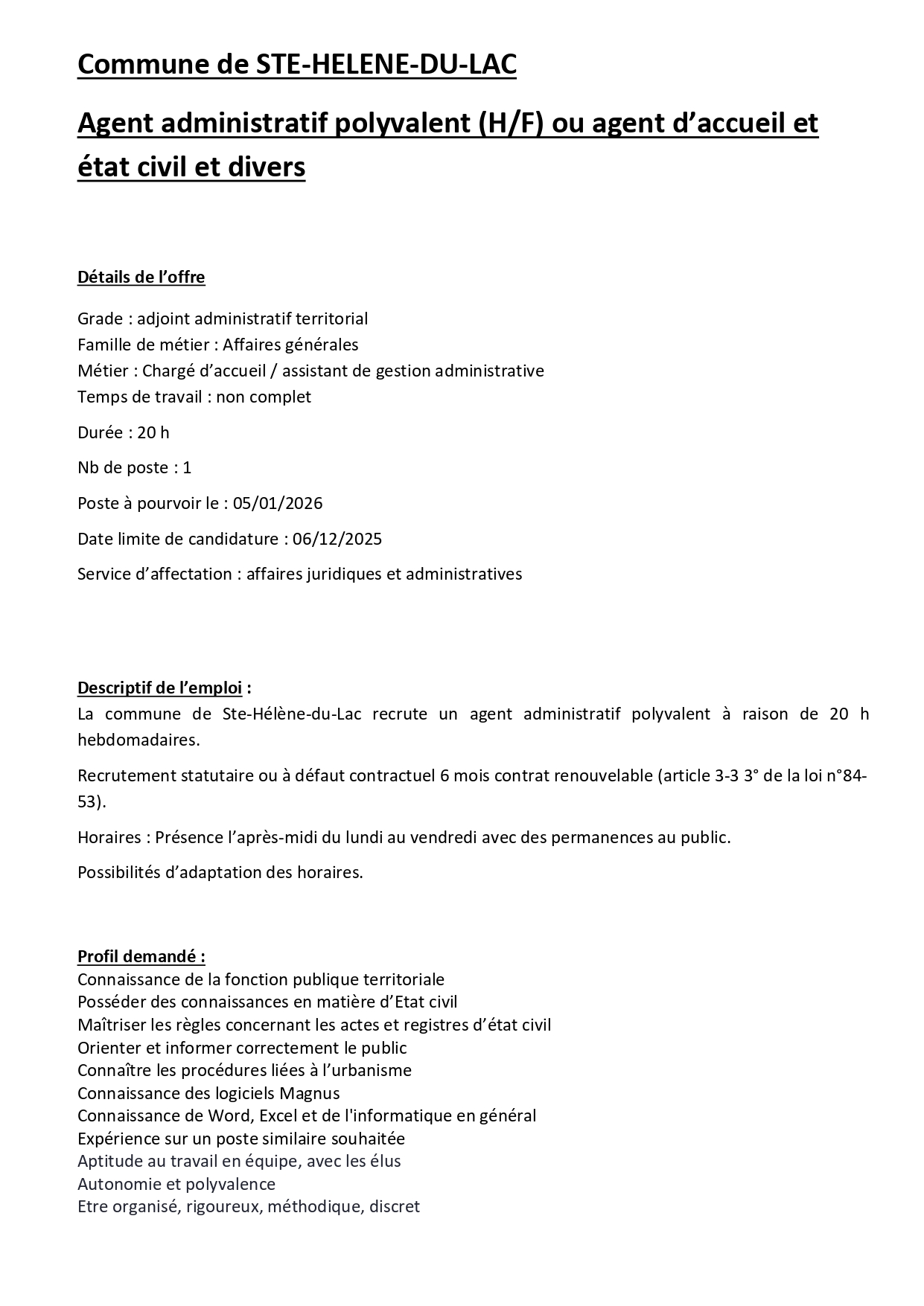 OFFRE D_EMPLOI Adjoint administratif Ste Hélène du Lac_page-0001.jpg