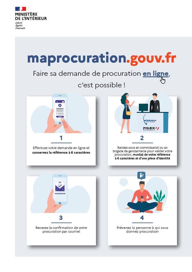 PENSEZ AU VOTE PAR PROCURATION