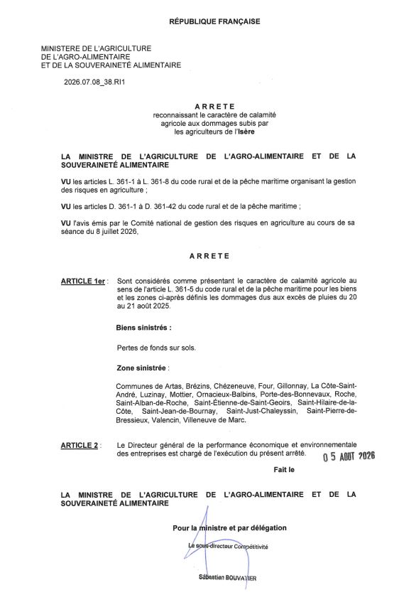 ARRETE MINISTERIEL.JPG
