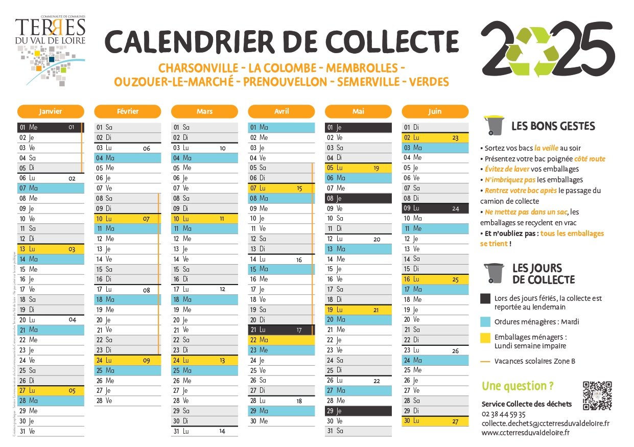 calendrier de collecte 2025 La Colombe - Membrolles - Prenouvellon - Semerville - Verdes_page-0001.jpg