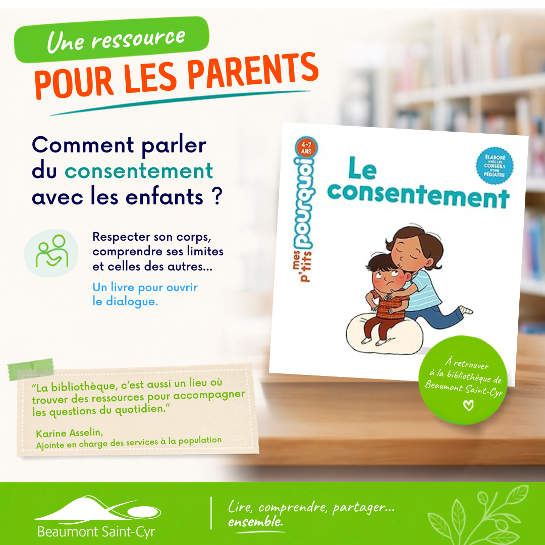 “La bibliothèque, c’est aussi un lieu où trouver des ressources pour accompagner les questions du quotidien.” Karine Asselin.png