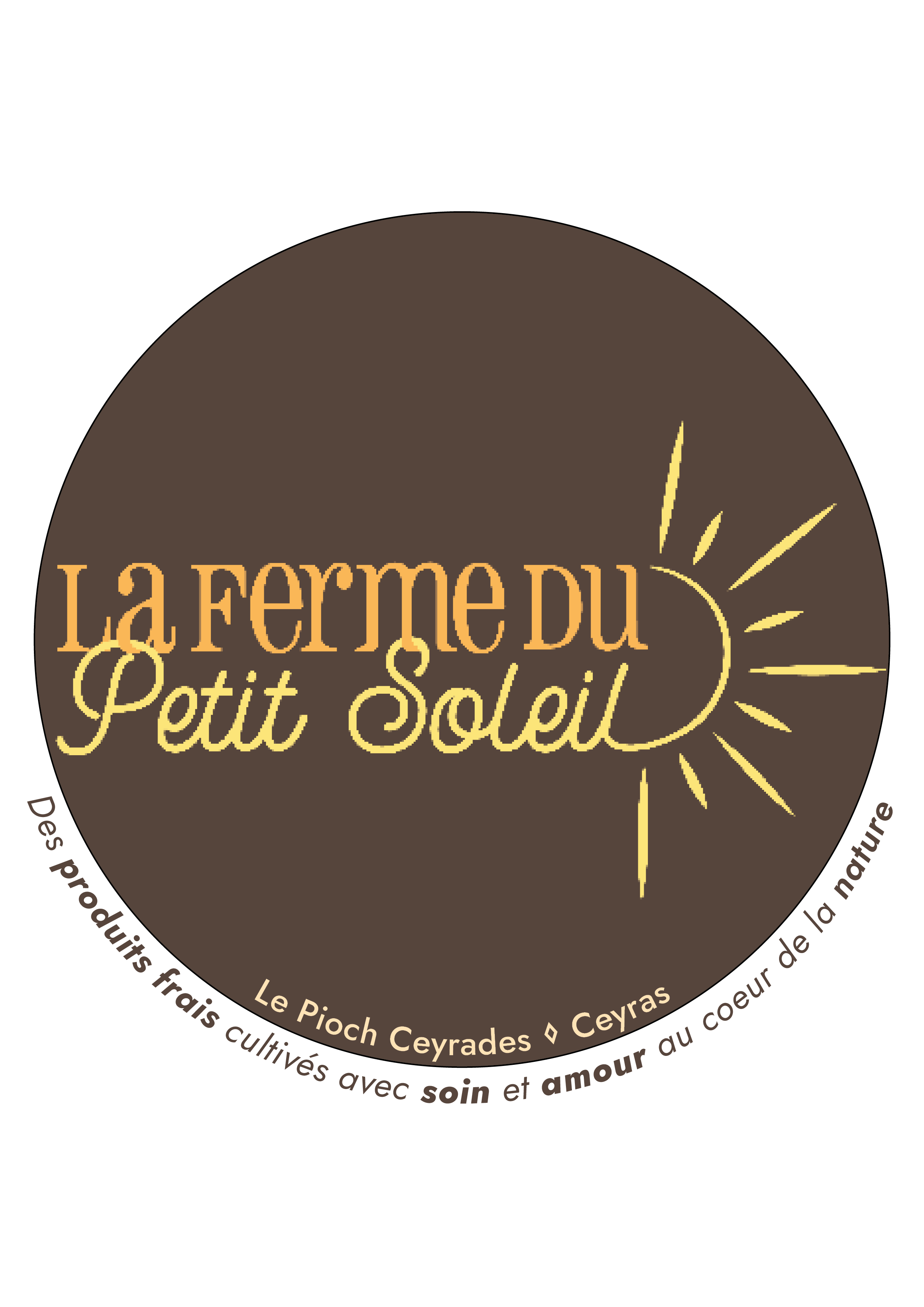 logo ferme du petit soleil