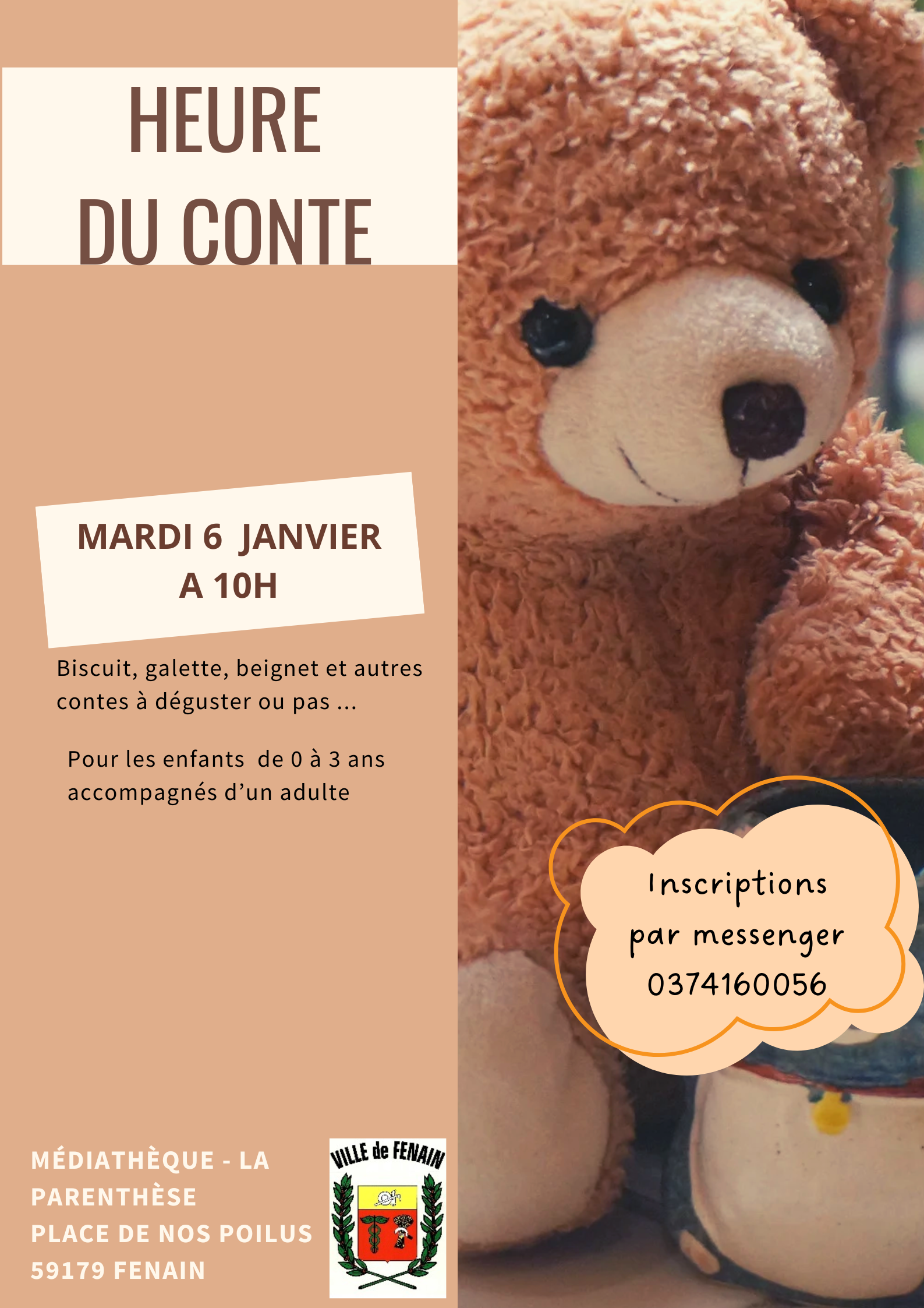Brun ours en peluche Journée mondiale contre le travail des enfants affiche.png