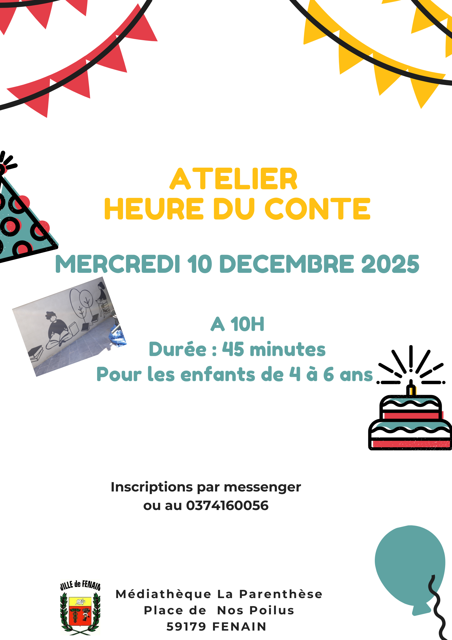 Coloré Amusant Classe Anniversaire Affiche.png