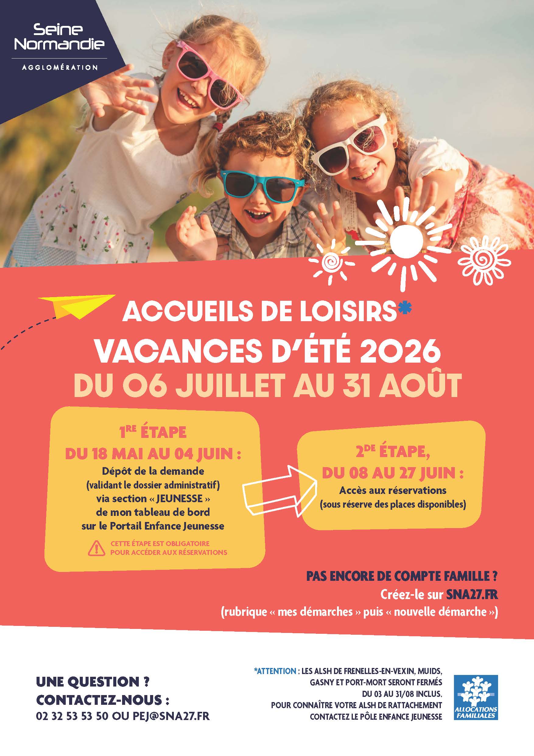 Centre de loisirs été 2026