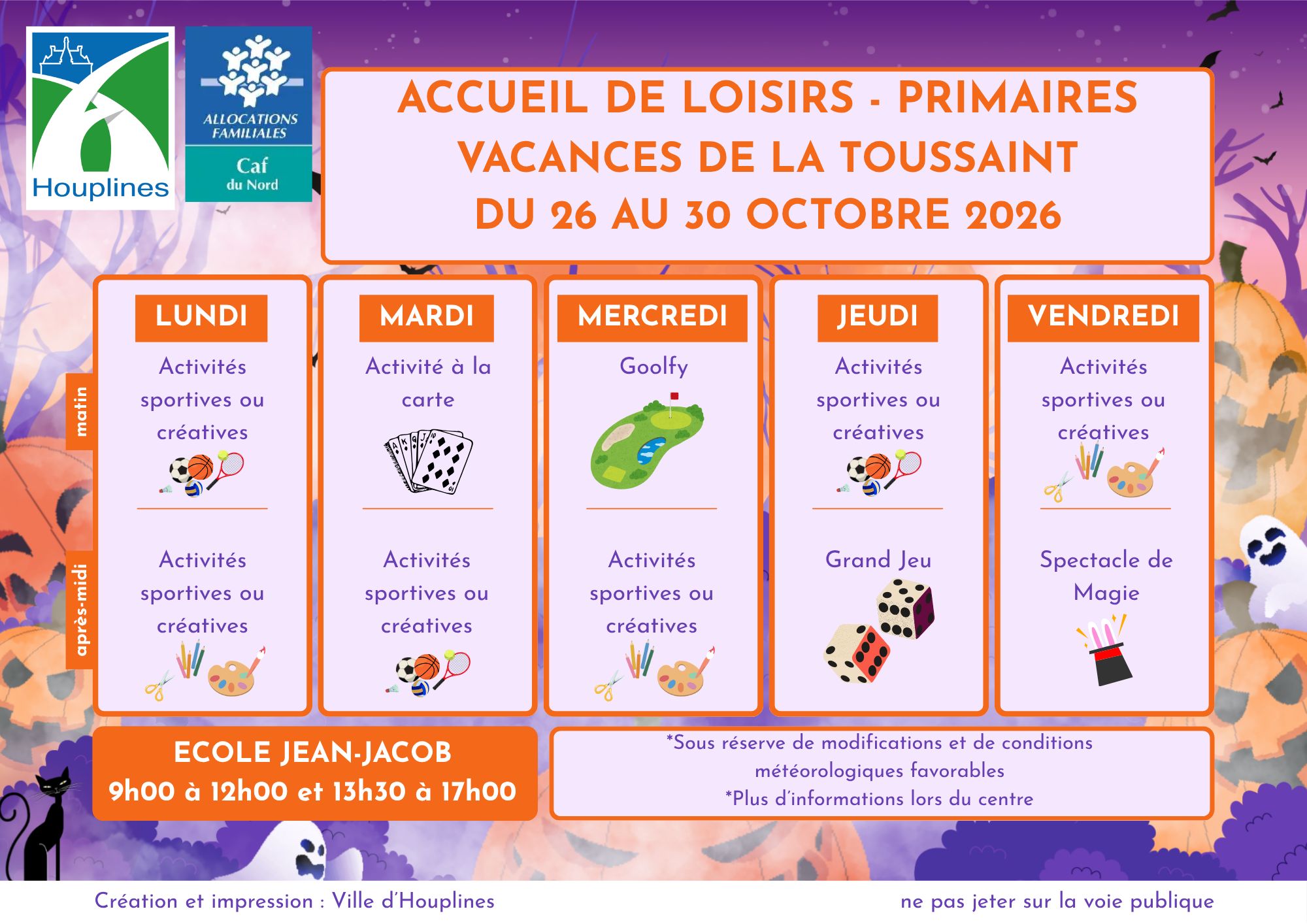 Planning accueil de loisirs primaires - 26 au 30 octobre 2026.png