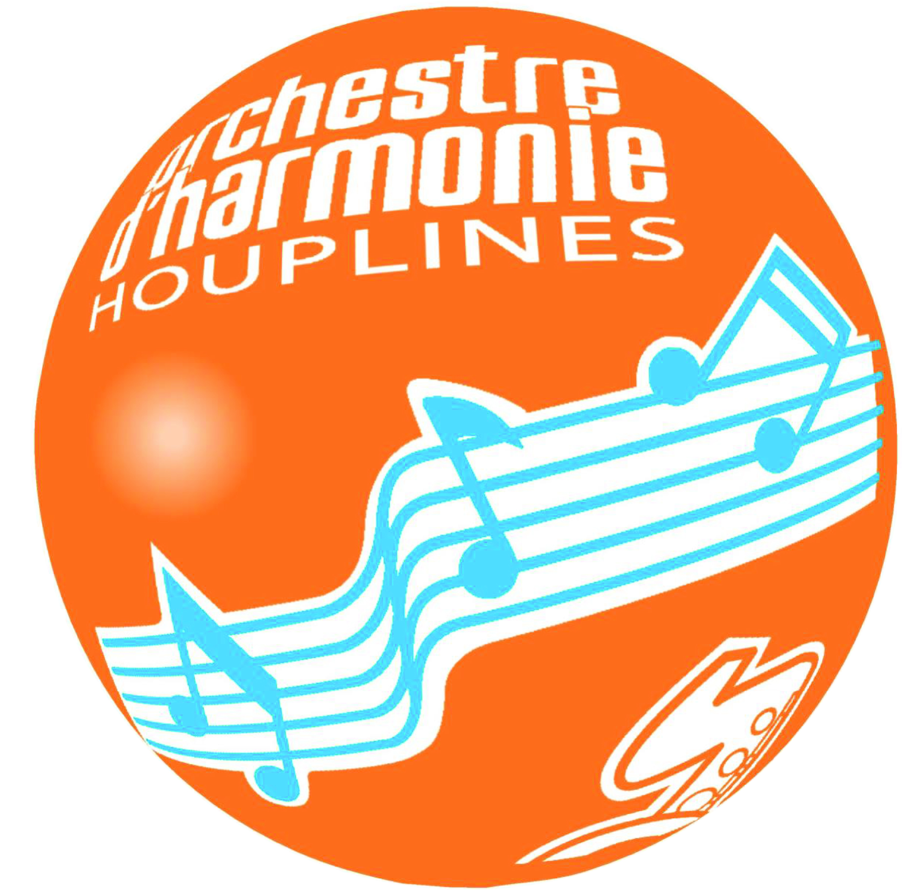 logo orchestre d'harmonie houplines