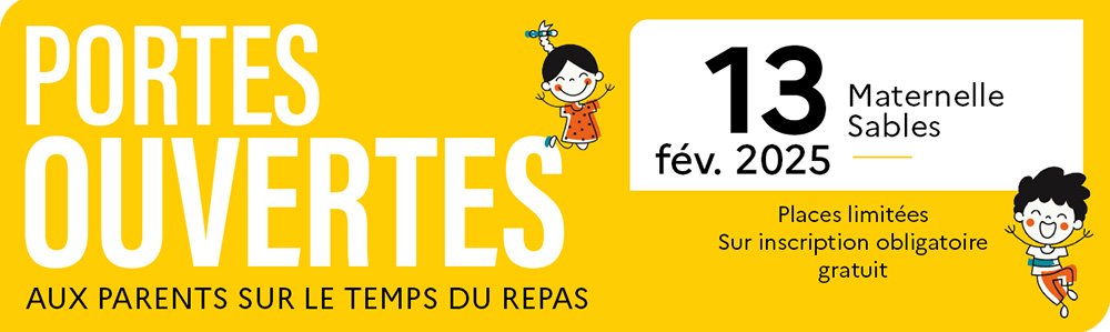 Portes ouvertes restaurant scolaire