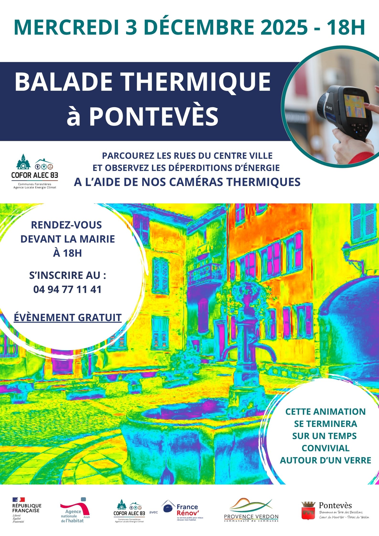 affiche balade thermique