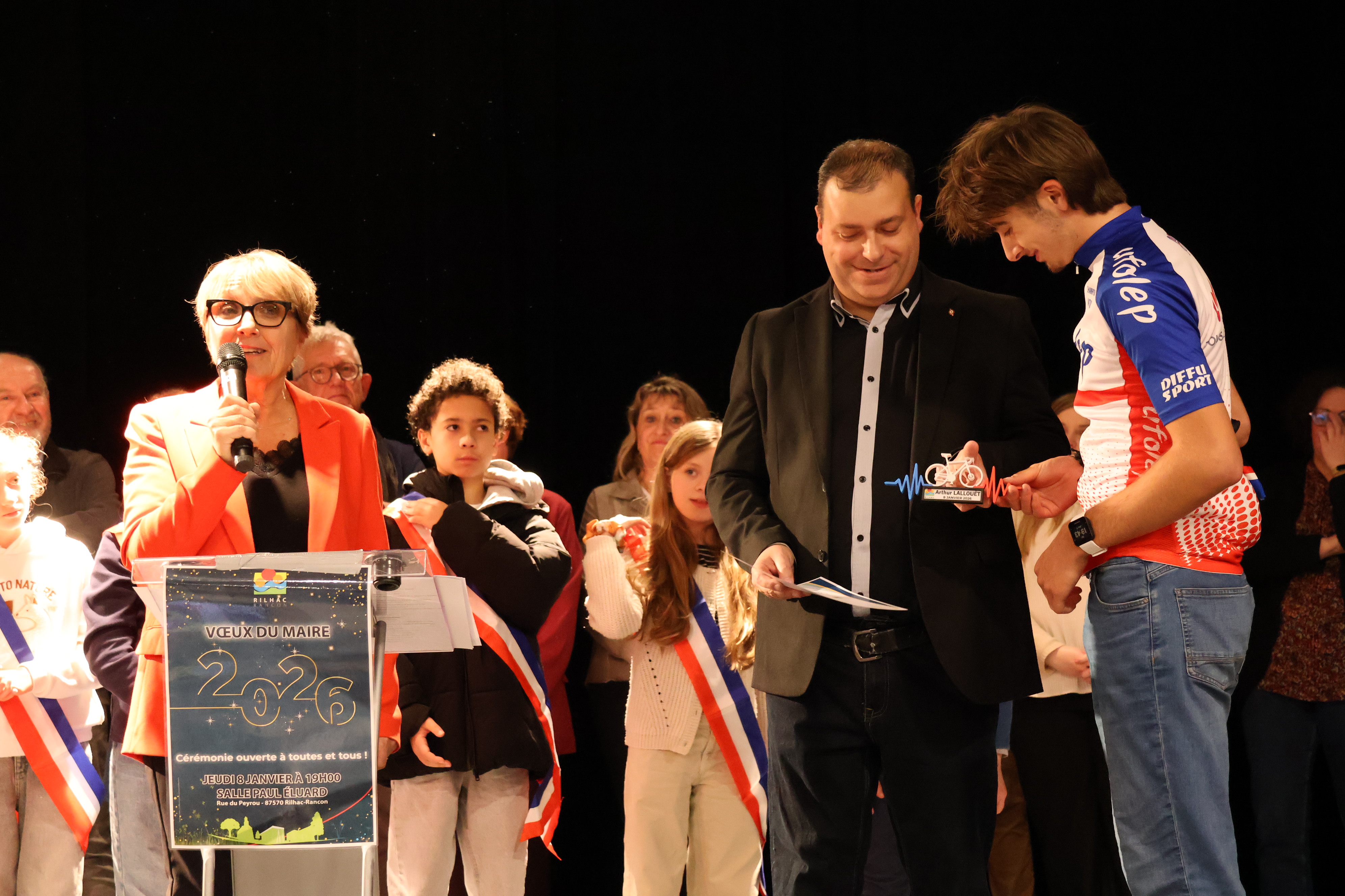 VOEUX DU MAIRE - MR LALLOUËT Arthur -Cyclisme.JPG