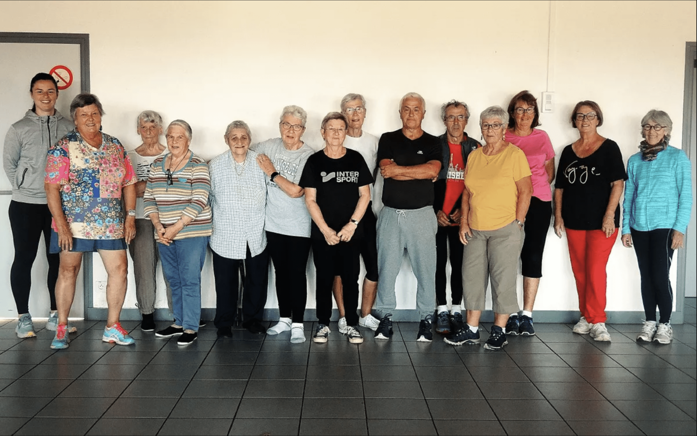 Cours de Gym - Participants