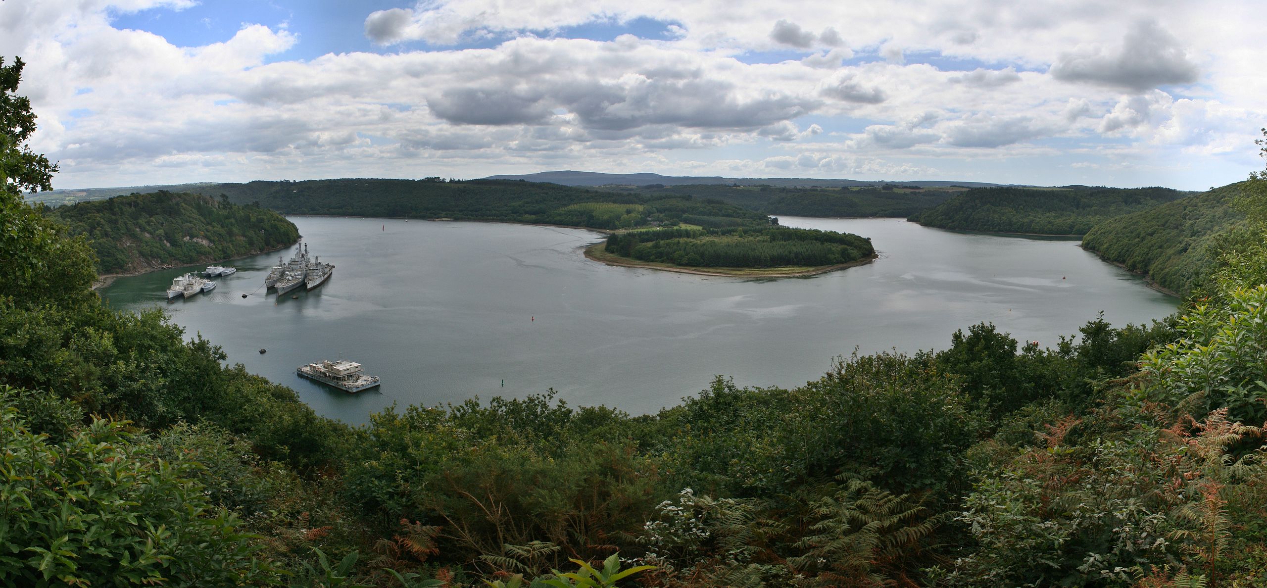 Panorama sur l'Aulne