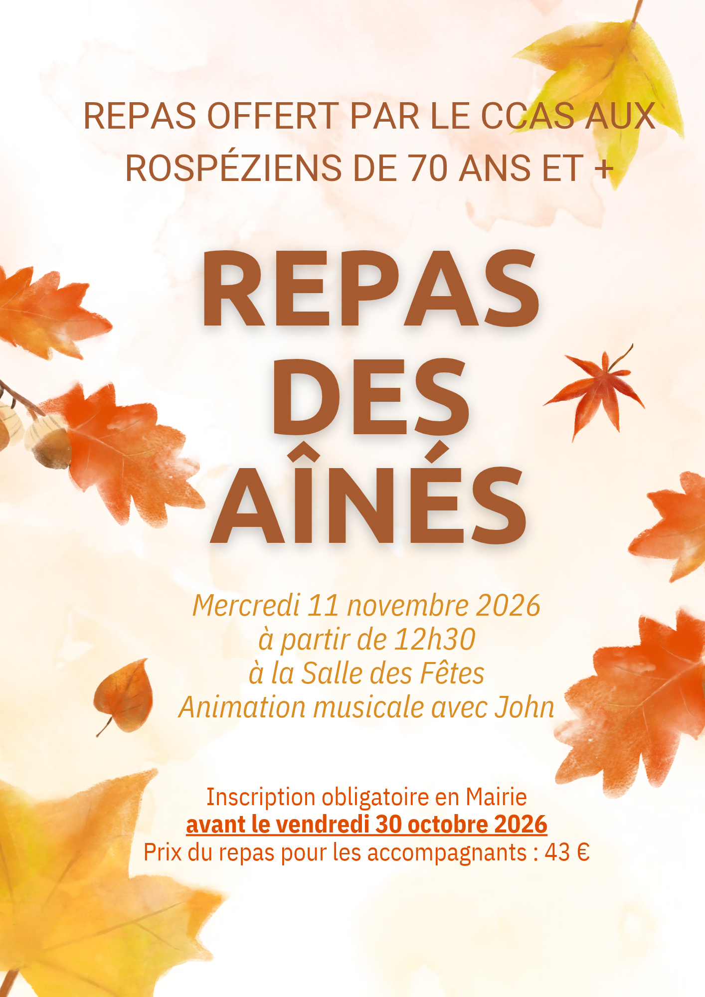 Yellow And Brown Aesthetic Welcome Autumn Poster.png