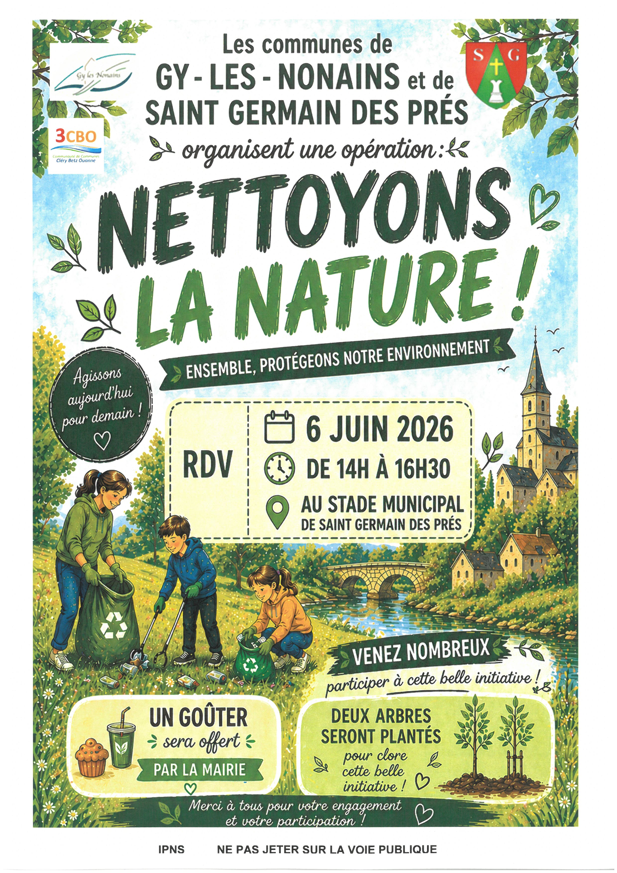 Nettoyons la nature