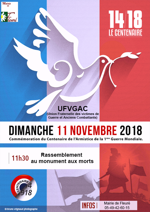 commémoration 11 nov 2018