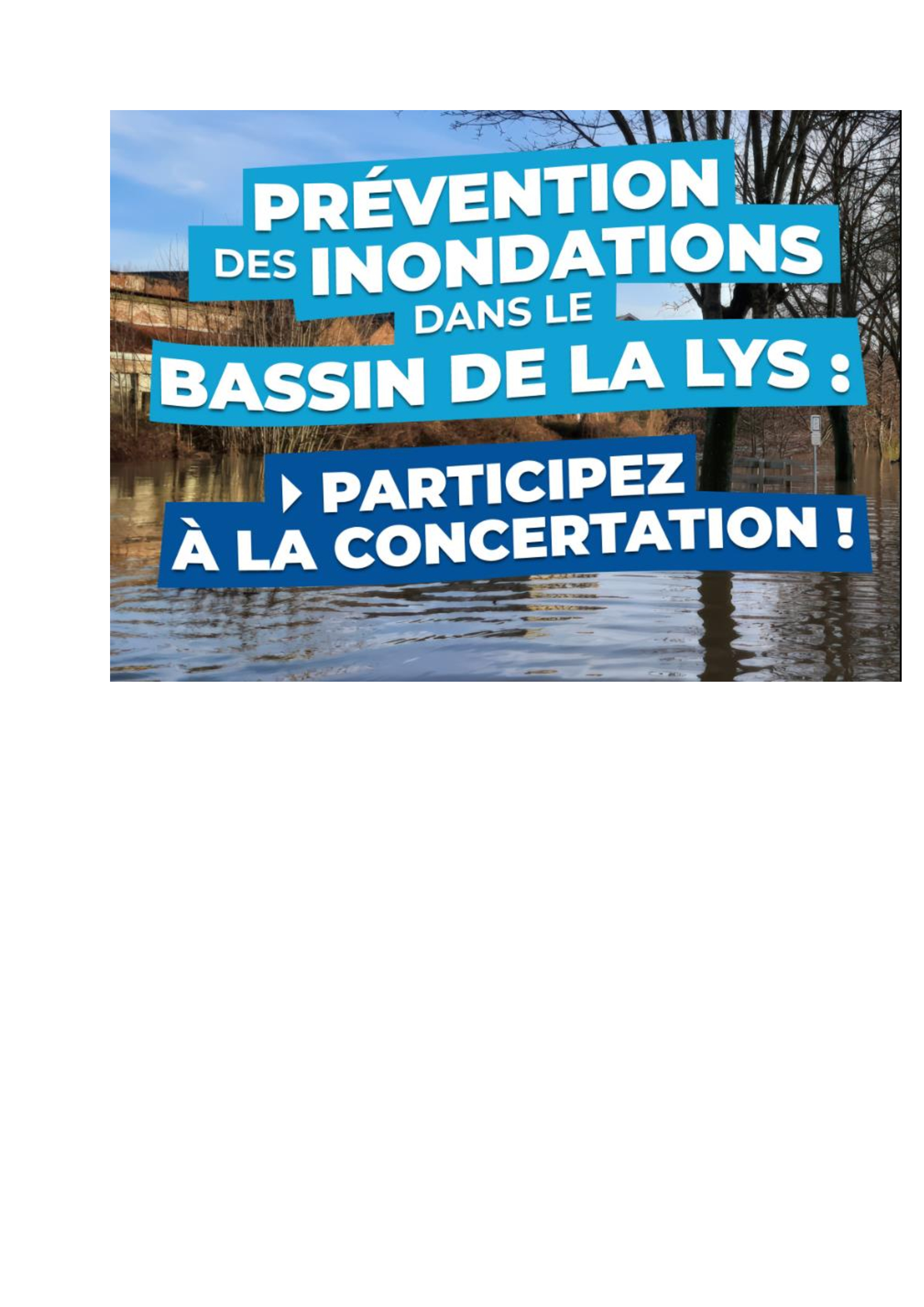 Prévention des Inondations dans le bassin de la Lys