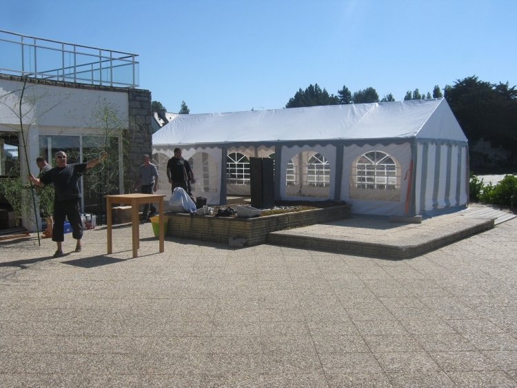 2015 - La tente 40m2 à Plouharnel