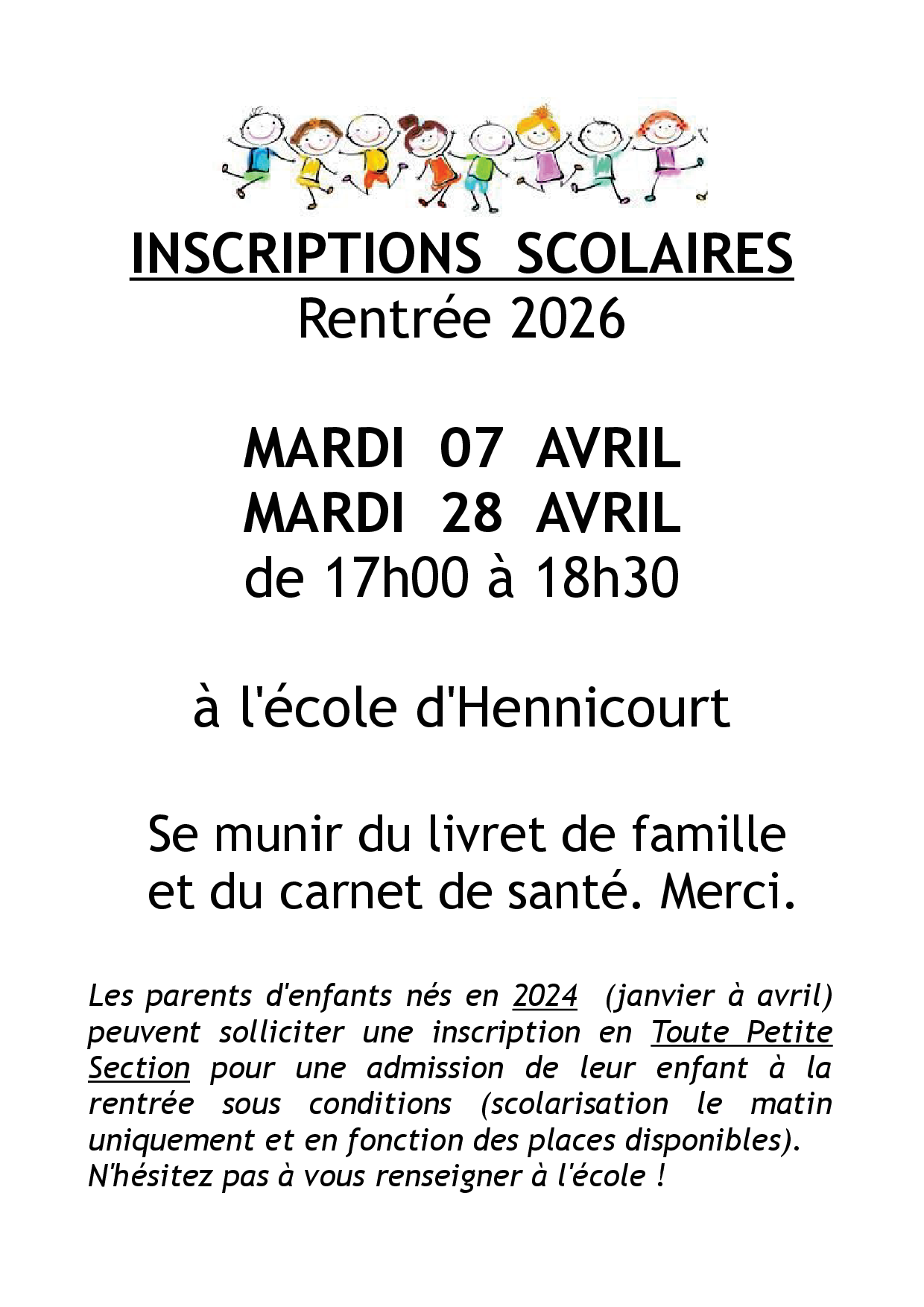 Dates Inscriptions Rentrée 2026.png