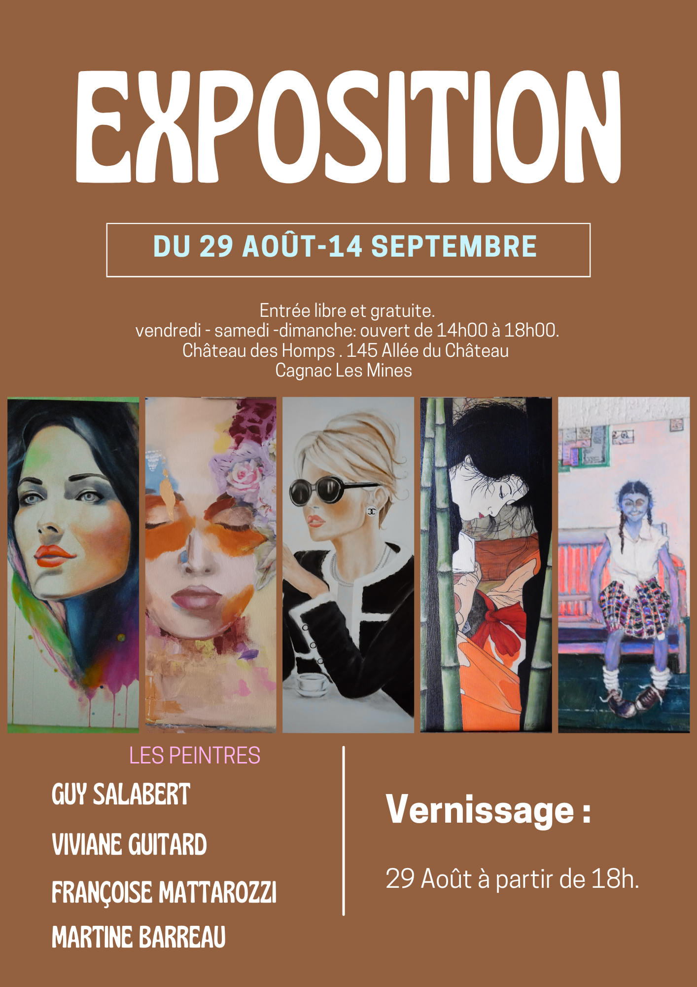 Affiche Exposition Art Moderne Simple Photo Blanc Noir _4_.png