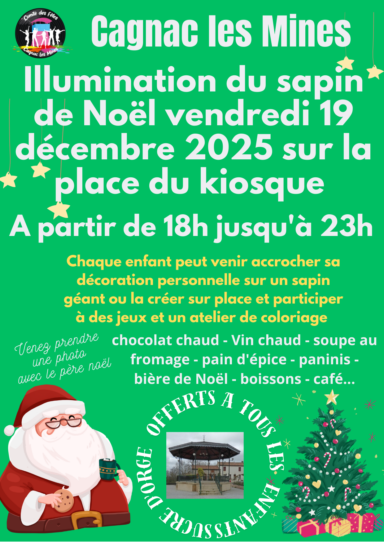 Carte fête Noël père noël rouge sapin.png