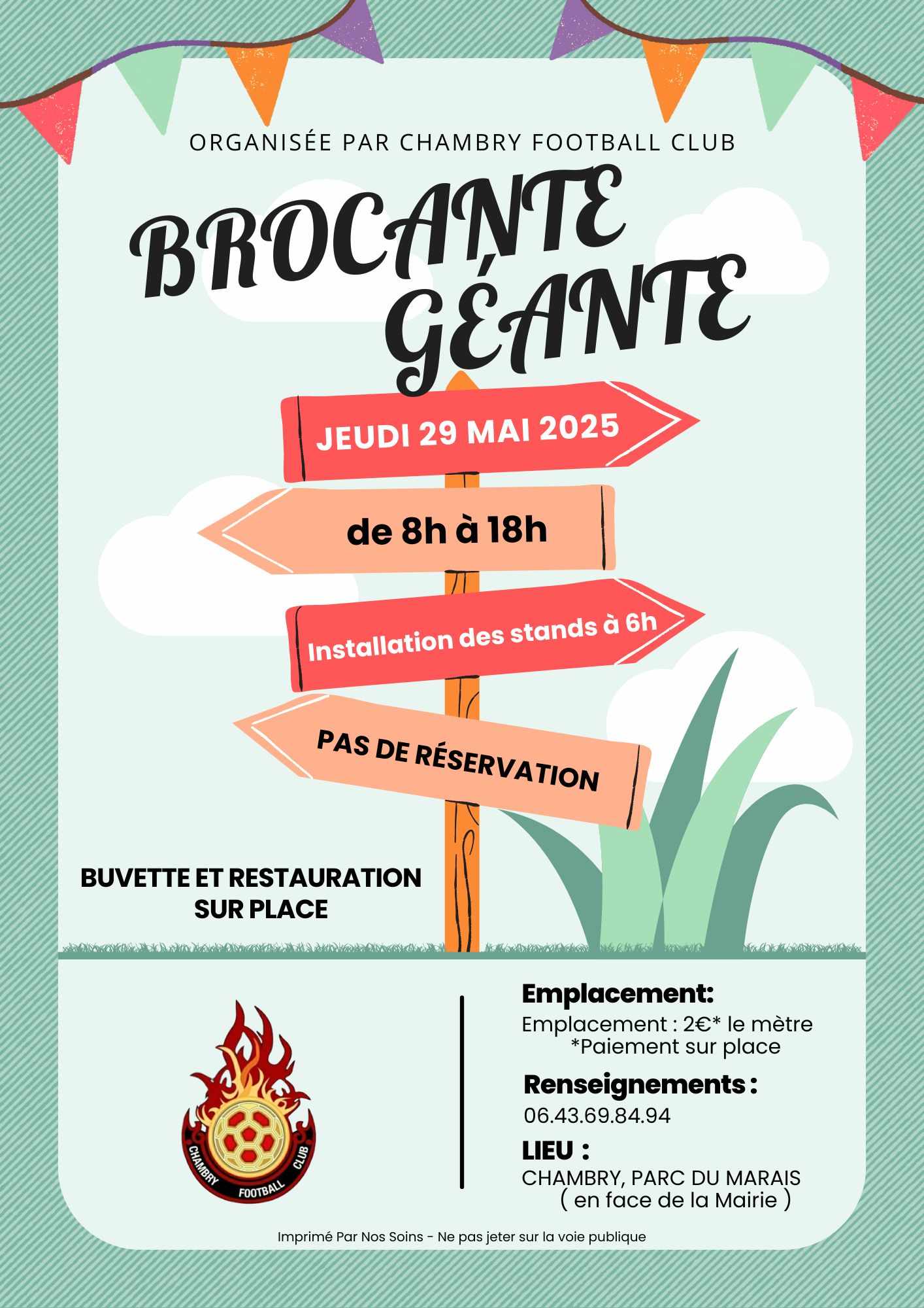 Brocante du 29 mai 2025