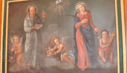 Saint Bruno et Sainte Foy, fêtés le 6 octobre.jpg