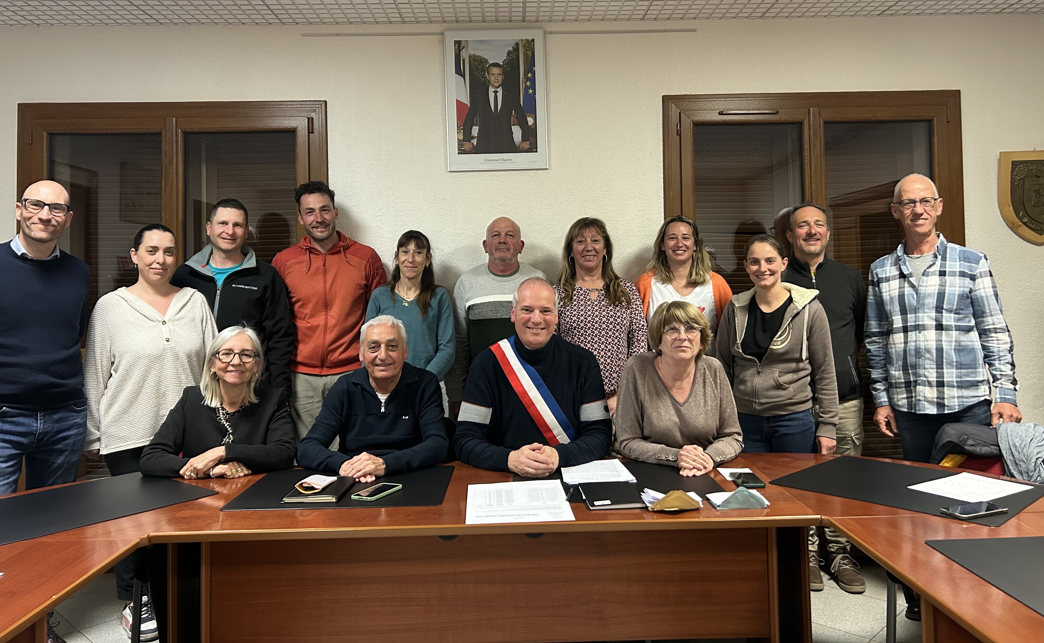 Installation du Conseil Municipal.