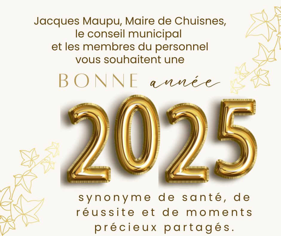 Bonne année 2025