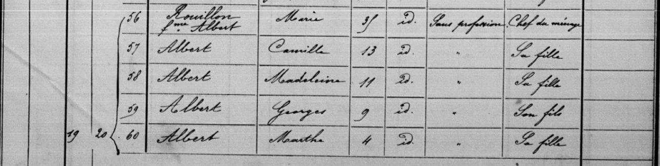 ALBERT Arthur recencement population 1896 rue de Gallardon.jpg
