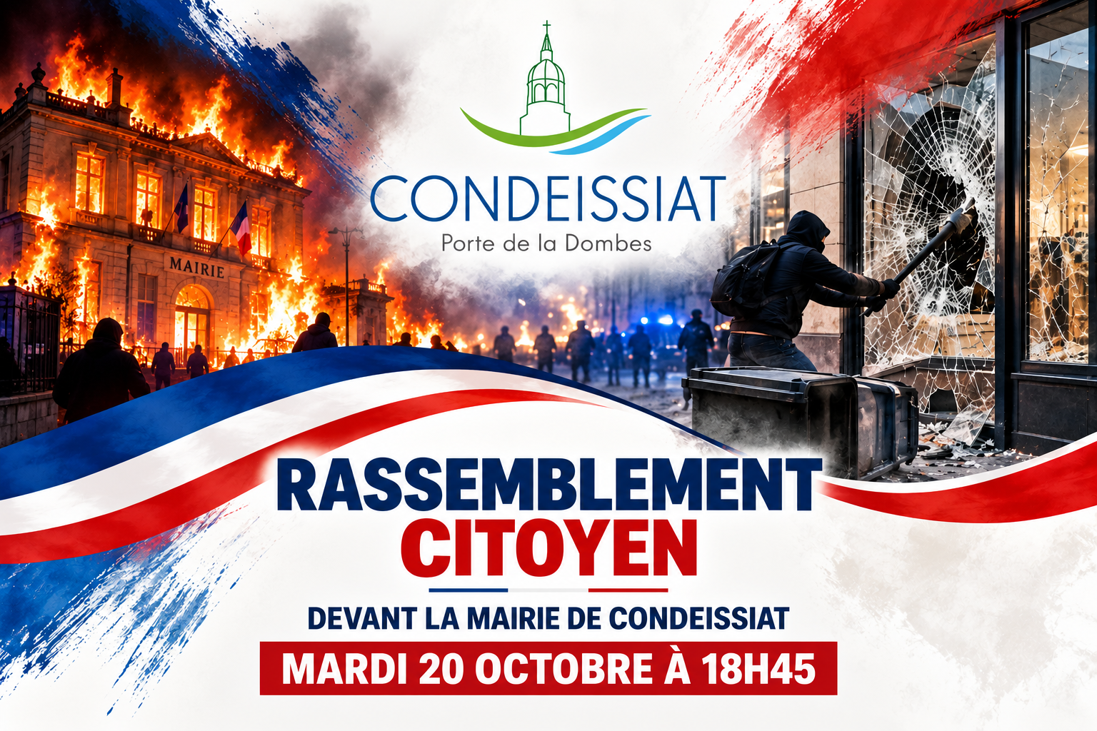 Rassemblement citoyen à Condeissiat.png