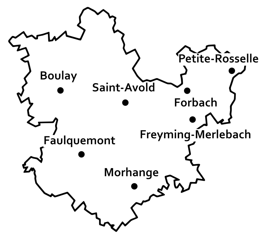 Carte moderne Forbach.png