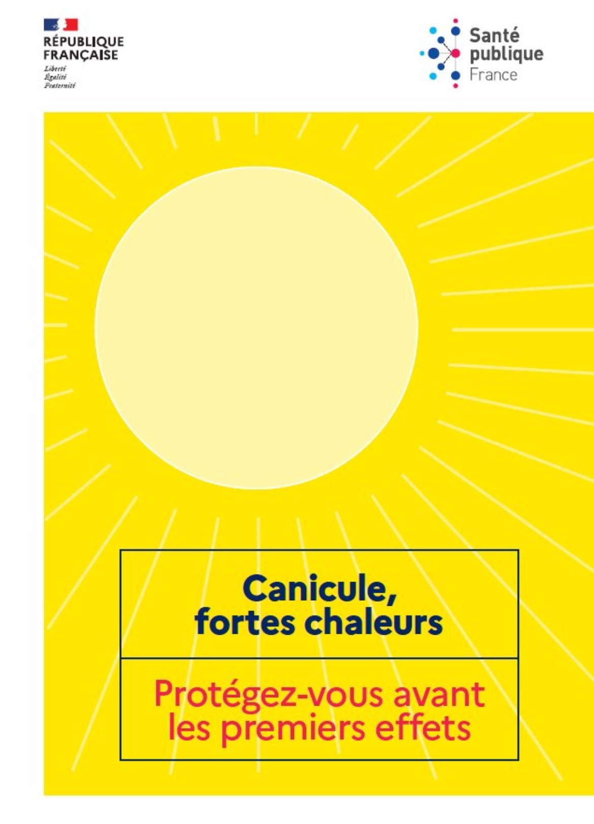 ☀️ Canicule ou fortes chaleurs : adoptons les bons réflexes !