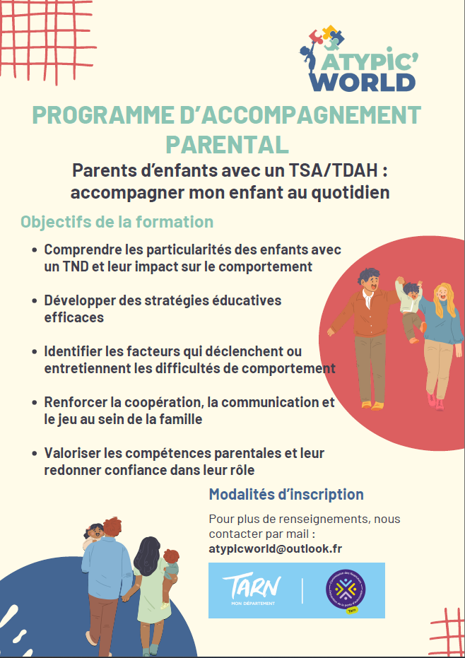 Accompagner mon enfant 3-12 ans avec TSA/TDAH vers l’autonomie