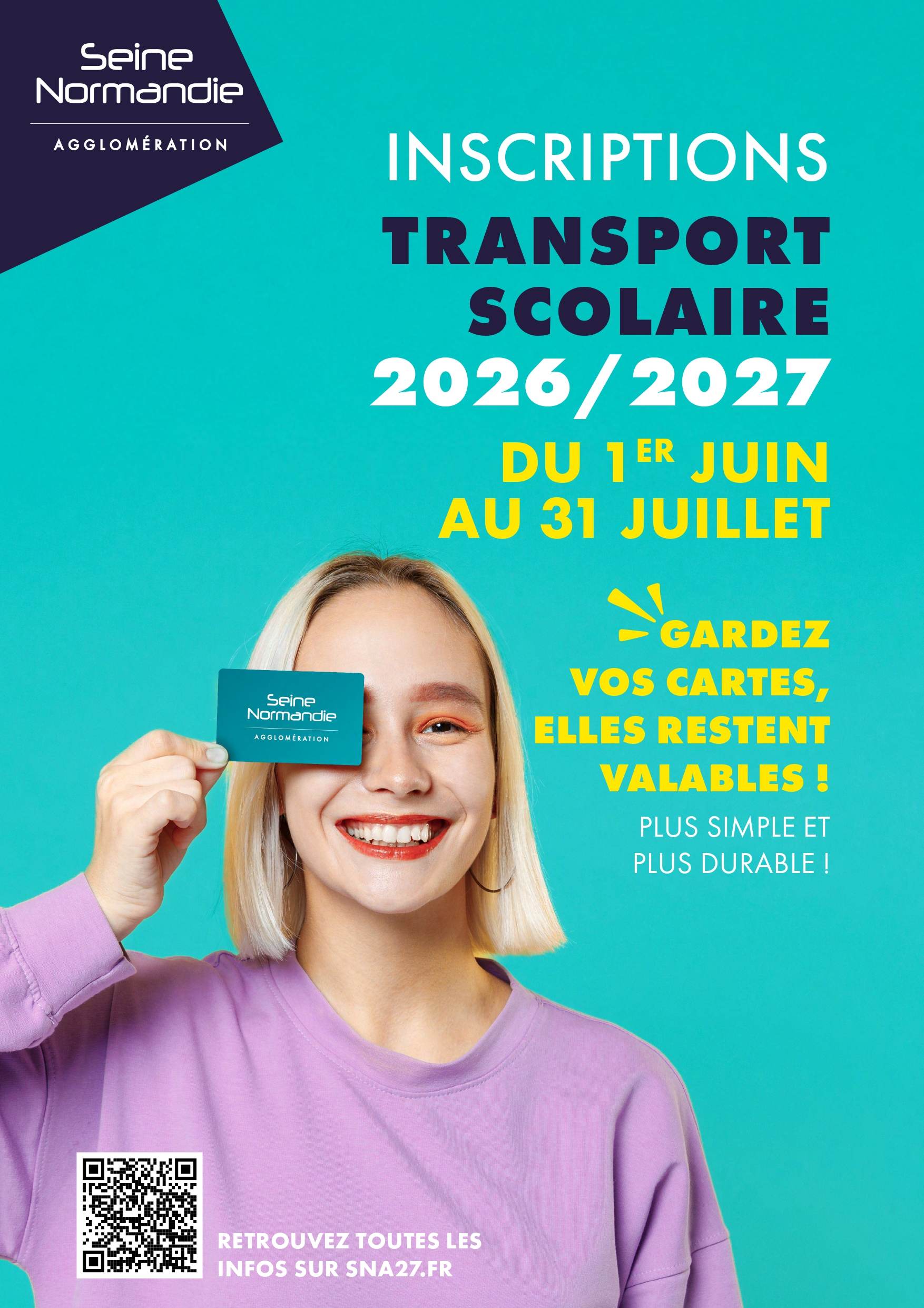 Inscription transport scolaire