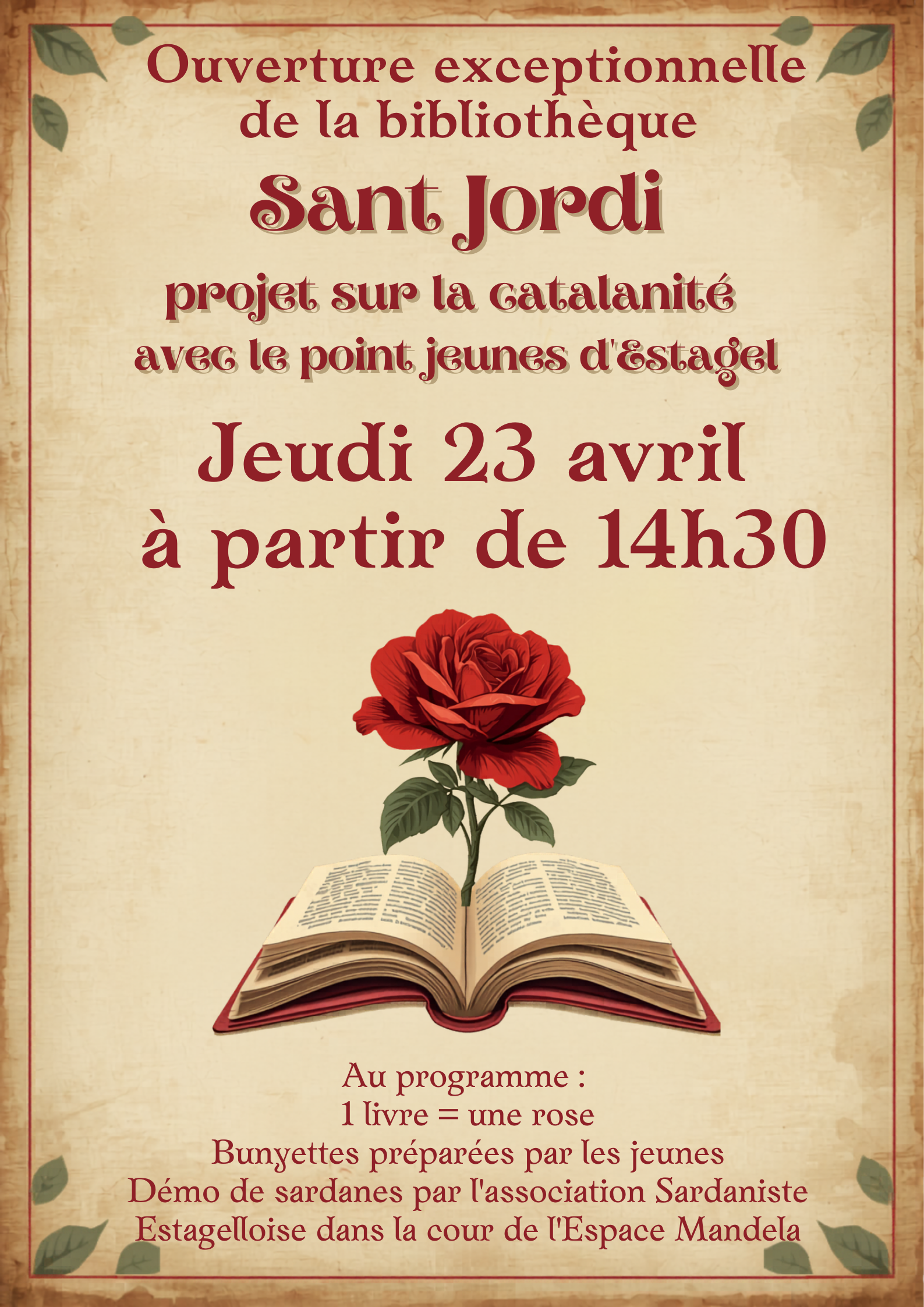affiche Sant Jordi Festival Poster with Blooming Rose_4_.png