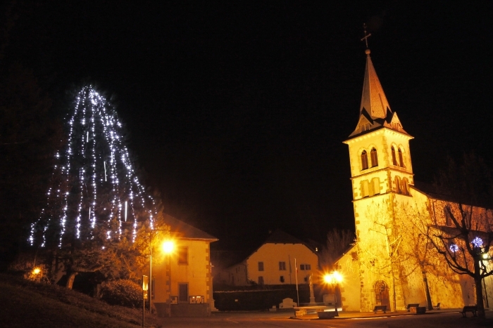 Eglise illuminée