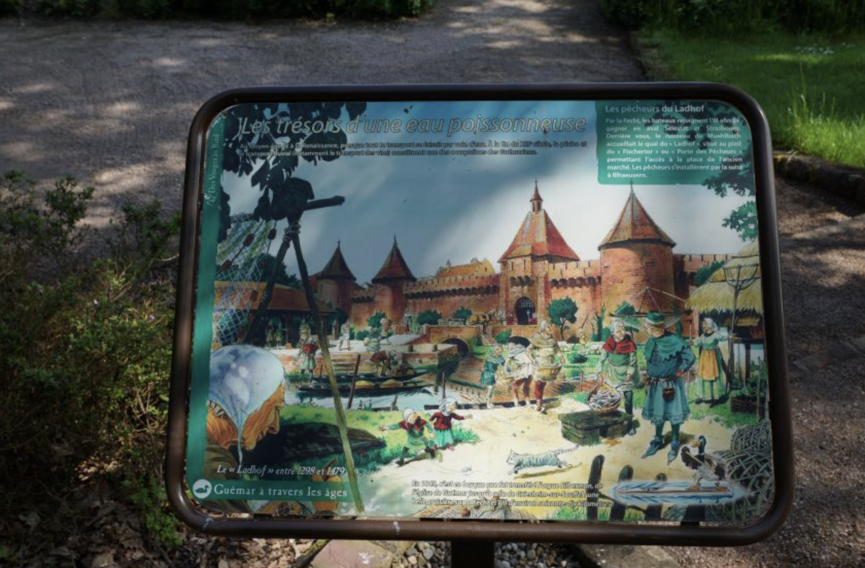 Panneau d'interprétation