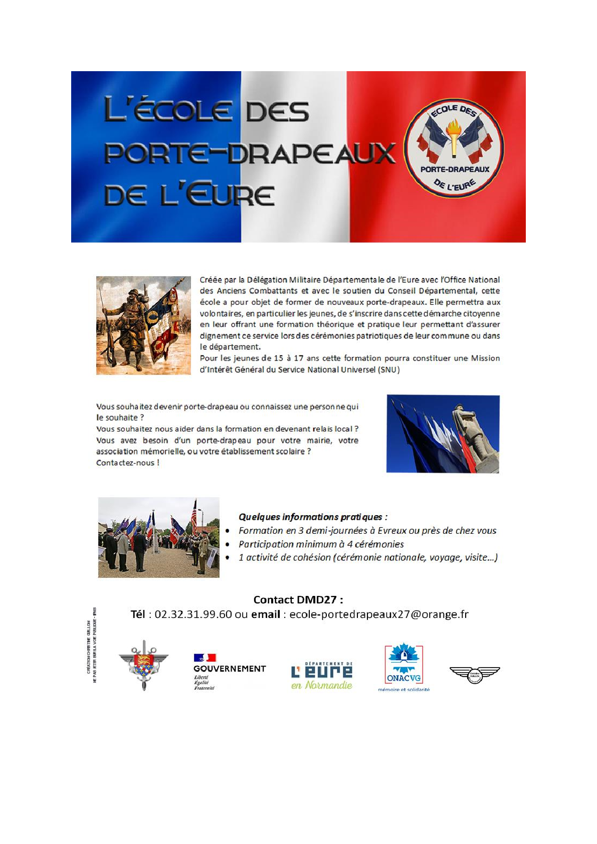 Formation Porte Drapeau