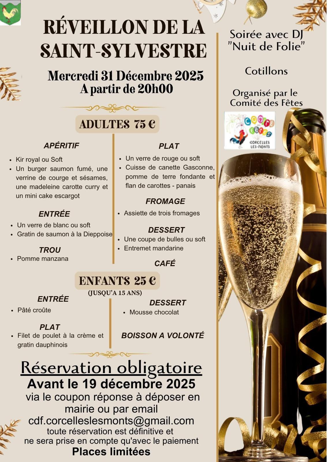 Soirée de la Saint-Sylvestre