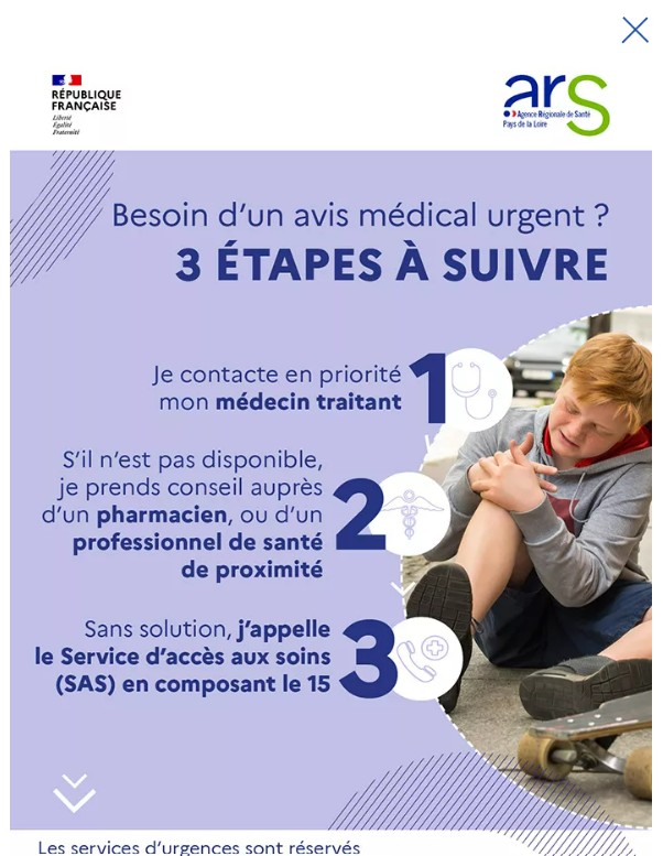 ARS - médecin été urgence