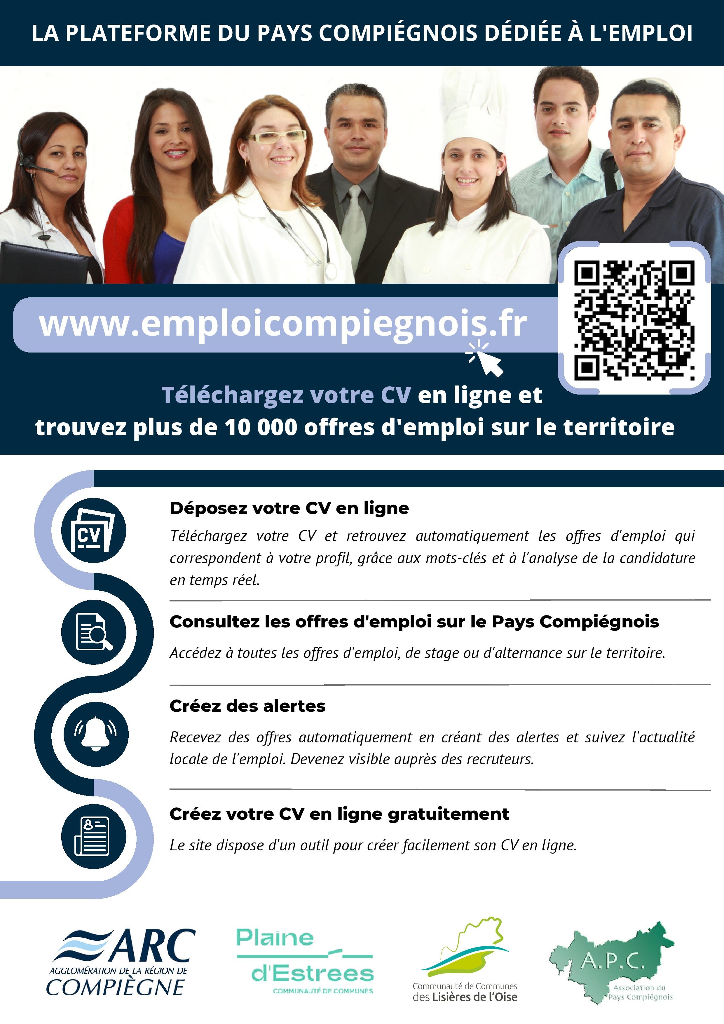Plateforme de l'emploi Compiégnois